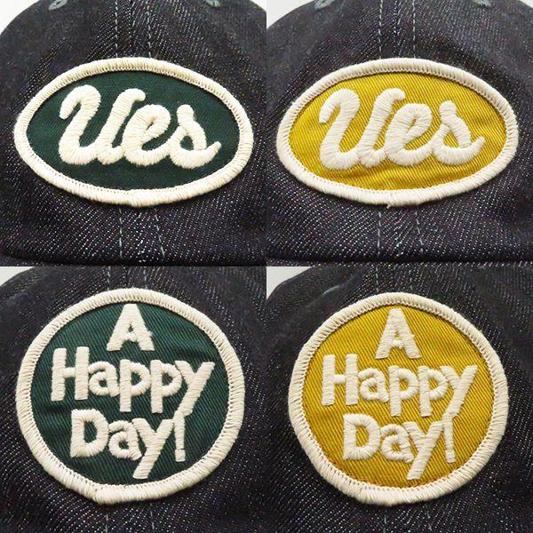 UES（ウエス） ワッペン デニム ベースボールキャップ UES DENIM BALL