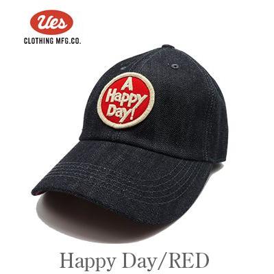 UES（ウエス） ワッペン デニム ベースボールキャップ UES DENIM BALL