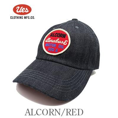 ウエス UES デニムキャップ XLサイズ 2点セット UES ウエス 定番|ワッペン|デニム|ベースボールキャップ『DENIM BALL