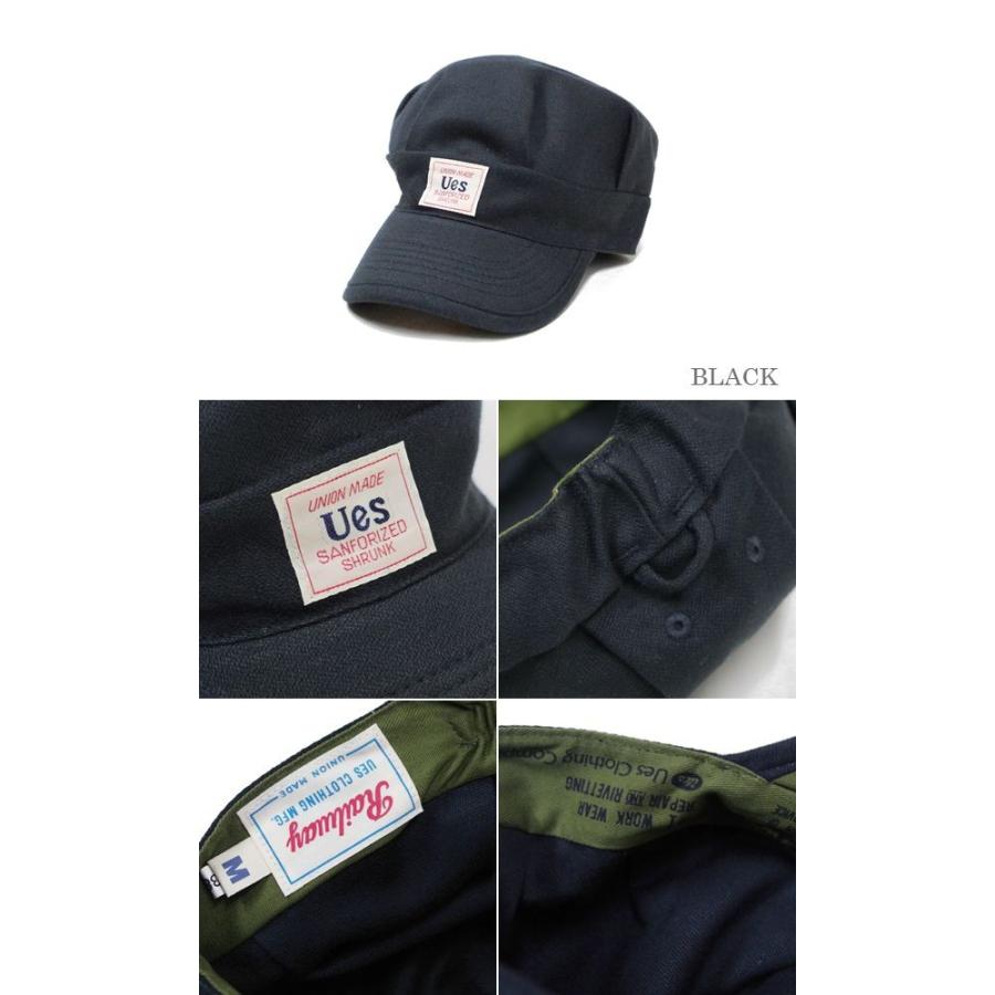 UES（ウエス） WORK CAP UES ワークキャップ 82W : ORGAN - 通販 - Yahoo!ショッピング