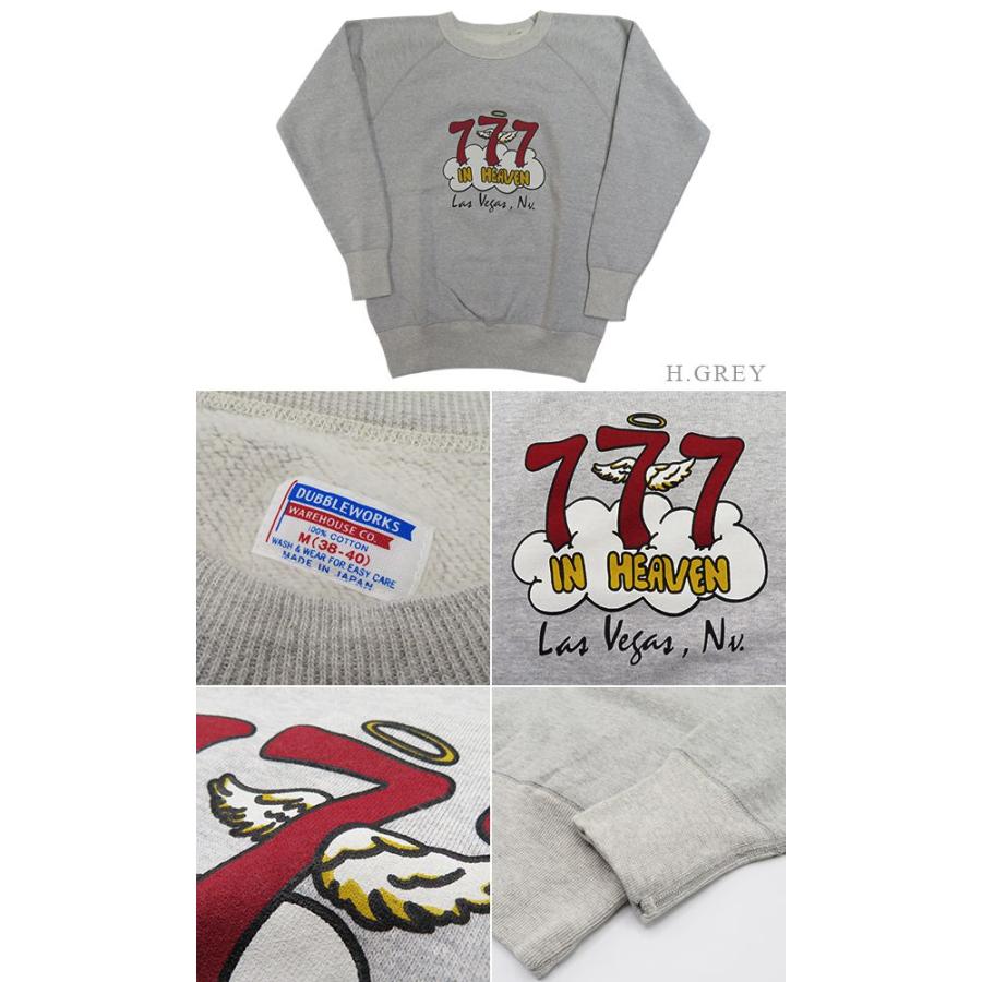 DUBBLEWORKS（ダブルワークス） 落ち綿 ラグラン クルーネック