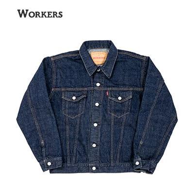 WORKERS ワーカーズ 米綿 デニムジャケット Gジャン 3rd Type WORKERS 