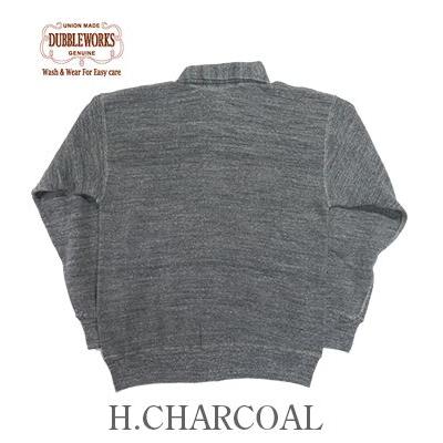 DUBBLEWORKS（ダブルワークス） 吊り編み スウェットカーディガン