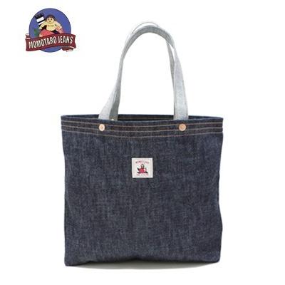 桃太郎ジーンズ トートバック MOMOTARO JEANS 銅丹LABEL DENIM TOTE BAG B-10｜organweb｜03