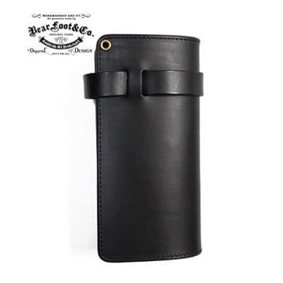 ベアフット|BEAR FOOT ロングウォレット ブッテーロレザーウォレット BFW-02-BLK ベアフット ロングウォレット BEAR FOOT ブッテーロレザーウォレット