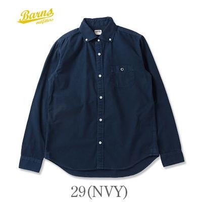 BARNS OUTFITTERS（バーンズ アウトフィッターズ） バーンズ 長袖 小衿
