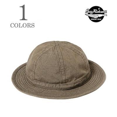 BUZZ RICKSON'S バスリクソンズ ブラウンデニムアーミーハット HAT