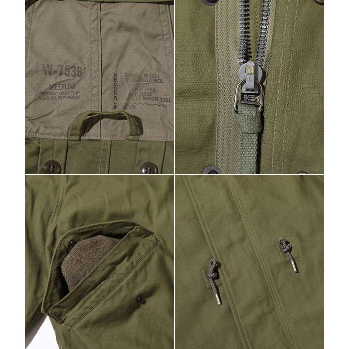 BUZZ RICKSON'S バスリクソンズ コットンサテン PARKA SHELL モッズ