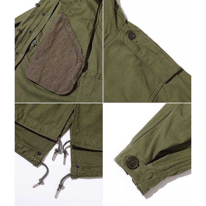 BUZZ RICKSON'S バスリクソンズ コットンサテン PARKA SHELL モッズ