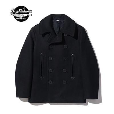 バズリクソンズ　ピーコート　36サイズ BUZZ RICKSON'S バスリクソンズ ピーコート 36oz.WOOL MELTON BLACK