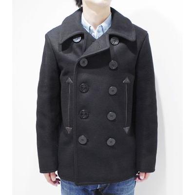 BUZZ RICKSON'S バスリクソンズ ピーコート 36oz.WOOL MELTON BLACK