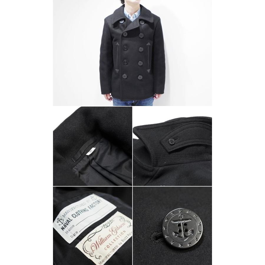 BUZZ RICKSON'S バスリクソンズ ピーコート 36oz.WOOL MELTON BLACK