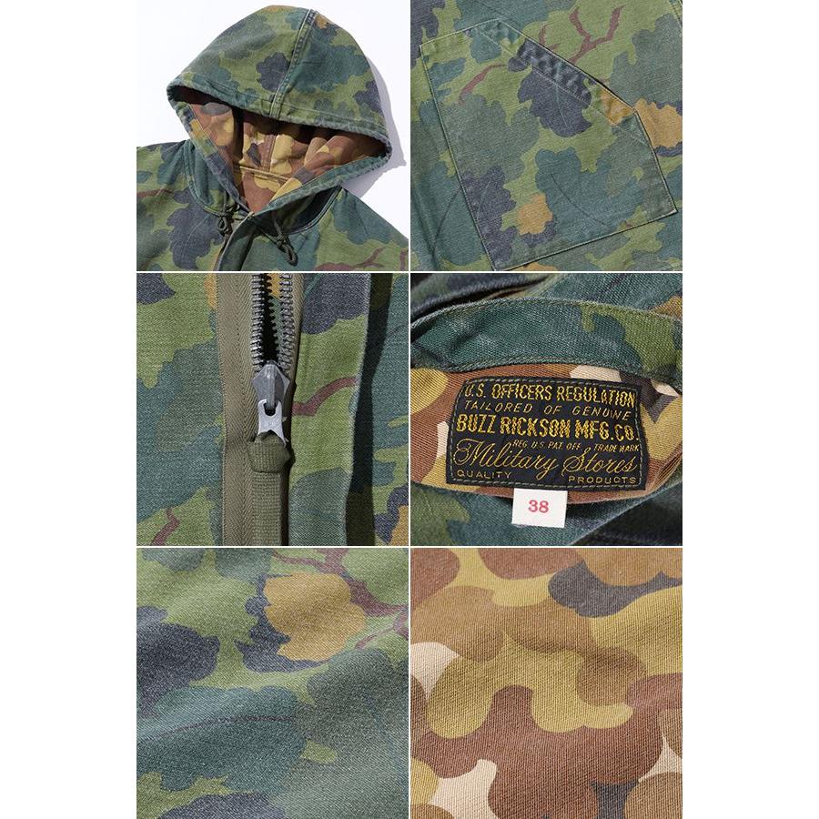 BUZZ RICKSON'S バスリクソンズ ミッチェルカモパーカー シビリアン