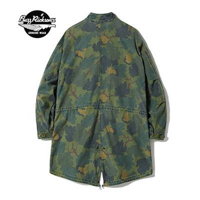 バスリクソンズ バックサテン ミッチェルカモ フィールドコート BUZZ RICKSON'S Type M-65 (NO HOOD) MITCHELL PATTERN CAMOUFLAGE BR15578の画像