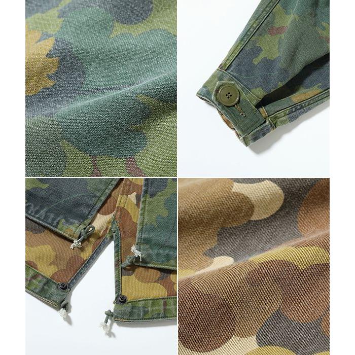 バスリクソンズ バックサテン ミッチェルカモ フィールドコート BUZZ RICKSON'S Type M-65 (NO HOOD) MITCHELL PATTERN CAMOUFLAGE BR15578の画像