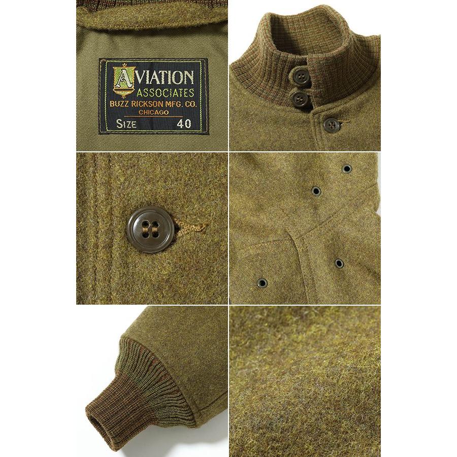 BUZZ RICKSON'S バスリクソンズ ウール フライトジャケット WOOL A-1