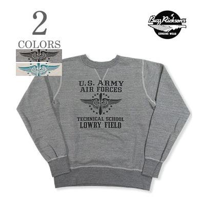 BUZZ RICKSONS バズリクソンズ 丸胴|セットインクルーネックスウェット『U.S. ARMY AIR FORCES SET-IN CREW SWEAT』【アメカジ・ミリタリー】BR69450 BUZZ RICKSON'S バスリクソンズ 丸胴 セットインクルーネック