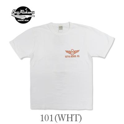 BUZZ RICKSON'S バスリクソンズ 半袖 Made in Japan スラブ糸 プリント