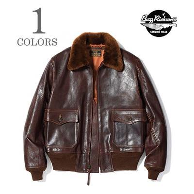 US.NAVY × US.ARMY / フライトジャケット/38/レザー/BRW/AN6552 BUZZ RICKSON'S バスリクソンズ AN6552 レザー フライトジャケット