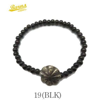 ボタンワークス ガラスビーズ コインコンチョ ブレスレット Button Works Mercury Dime White Hearts Bracelet BW-0183の画像
