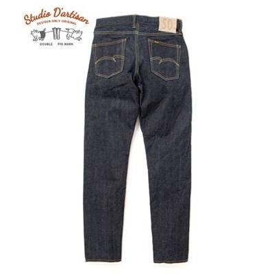 STUDIO D'ARTISAN（ステュディオ・ダ・ルチザン） 左綾 14oz.デニム