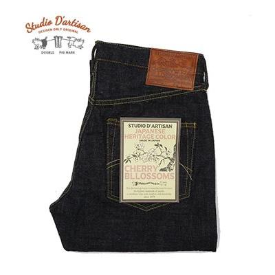 STUDIO D'ARTISAN ストレートデニム STUDIO D'ARTISAN（ステュディオ・ダ・ルチザン） 14oz.タイト