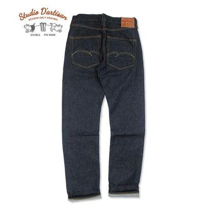 ステュディオダルチザン右綾14oz.デニム ワンウォッシュ  レギュラーストレート REGULAR STRAIGHT Aspelo cotton D1937の画像