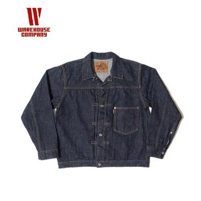雰囲気抜群 WAREHOUSE 大戦モデル 1st デニムジャケット WAREHOUSE（ウエアハウス） 大戦モデル 1stタイプ デニムジャケット