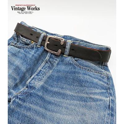 ヴィンテージワークス CHASIN C型真鍮バックル 7ホール Vintage Works ハンドメイドレザーベルト 茶芯 DH5536C｜organweb｜07