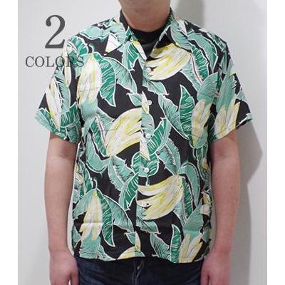 KAHANAMOKU / 半袖シャツ/M/レーヨン/GRN/総柄/DK38335 SUN SURF デュークカハナモク 半袖 アロハシャツ DUKE KAHANAMOKU