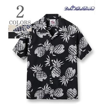 SUN SURF デュークカハナモク 半袖 コットンリネン アロハシャツ DUKE