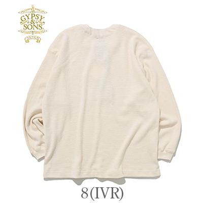 GYPSY&SONS（ジプシーアンドサンズ） 長袖 ウール混 ハニカム ヘンリー