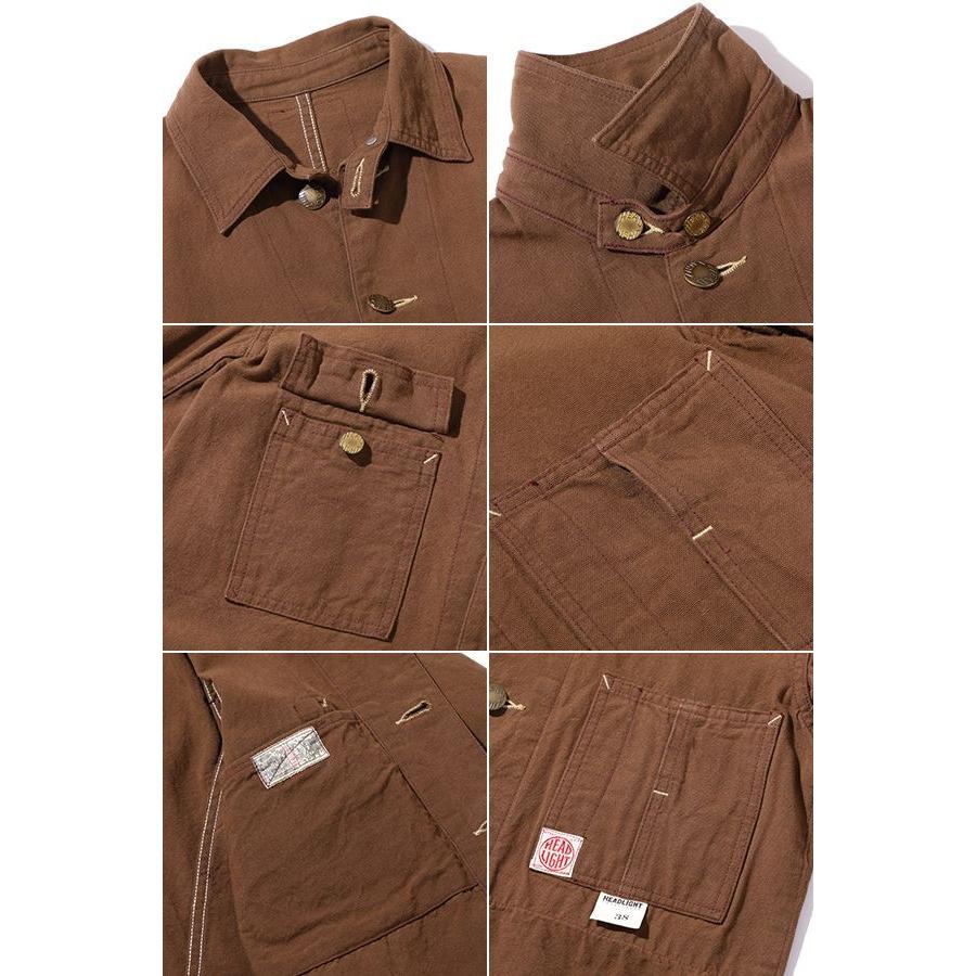 SUGAR CANE ヘッドライト ワークコート カバーオール HEAD LIGHT 9oz