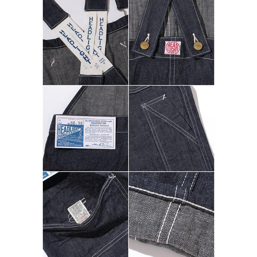 SUGAR CANE ヘッドライト 9.5oz.デニム サスペンダーバック