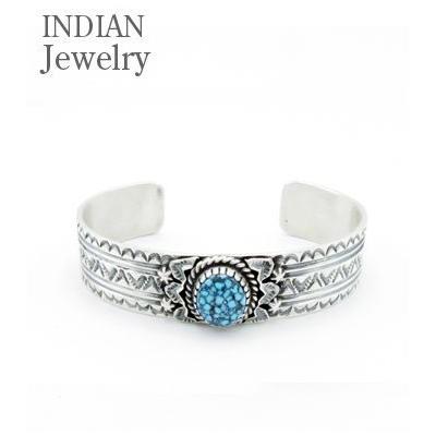 Navajo Kevin Ramone ターコイズ　バングル　キングマン NAVAJO（ナバホ） INDIAN JEWELRY ナバホ族 Kevin Ramone スタンプ