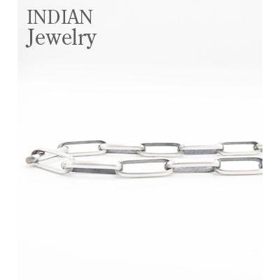 Larry Yazzie ナバホチェーン 52cm INDIAN JEWELRY - Larry Yazzie 細身 ナバホチェーン 52cmの通販