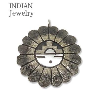 Hopi Jewelry INDIAN JEWELRY ホピ族 オーバーレイ SUN FACE シルバー