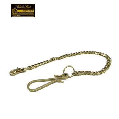 ベアフット 真鍮製 ウォレットチェーン BEAR FOOT BRASS WALLET CHAIN IPC-OG02の画像