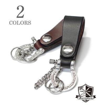 INCEPTION|インセプション キーリング|キーホルダー UKサドル シャックルホルダー IPSK-01 OPUS（オーパス） インセプション キーリング キーホルダー INCEPTION