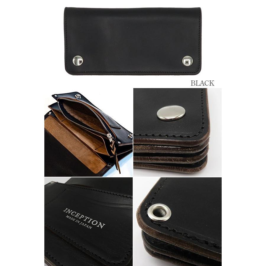 インセプション　トラッカーウォレット　備品 インセプション IPW-07 HORSE BUTT LEATHER TRUCKER WALLET LONG