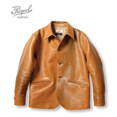 プリクエル HOMAGE 1907 ハンドダイ カウハイドレザー シングル