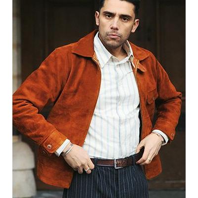 プリクエル カウスウェード ラフアウト スポーツジャケット PREQUEL 30s Rough Out Jacket J1007Aの画像