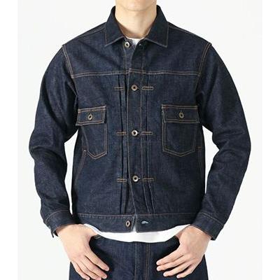 ジャパンブルー アフリカ綿セルヴィッチデニム 2nd Type デニムジャケット JAPAN BLUE 14.8oz Type 2 Denim Jacket JBGJ1000｜organweb｜05