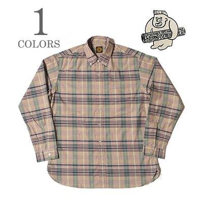 WAREHOUSE（ウエアハウス） ジョングラッコー 長袖 マドラスチェック