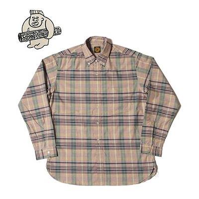 WAREHOUSE（ウエアハウス） ジョングラッコー 長袖 マドラスチェック