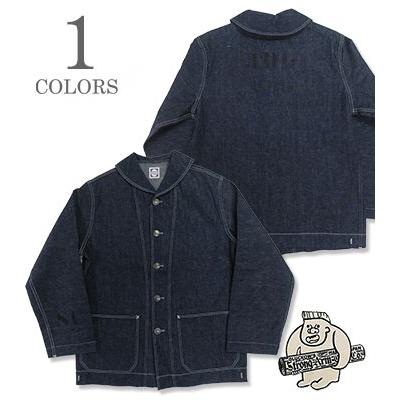 WAREHOUSE ジョングラッコー ライトオンスデニム ショールカラー