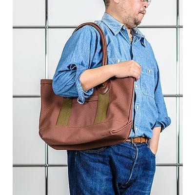 WORKERS ワーカーズ 4号帆布 レザーハンドルトートバッグ オープン
