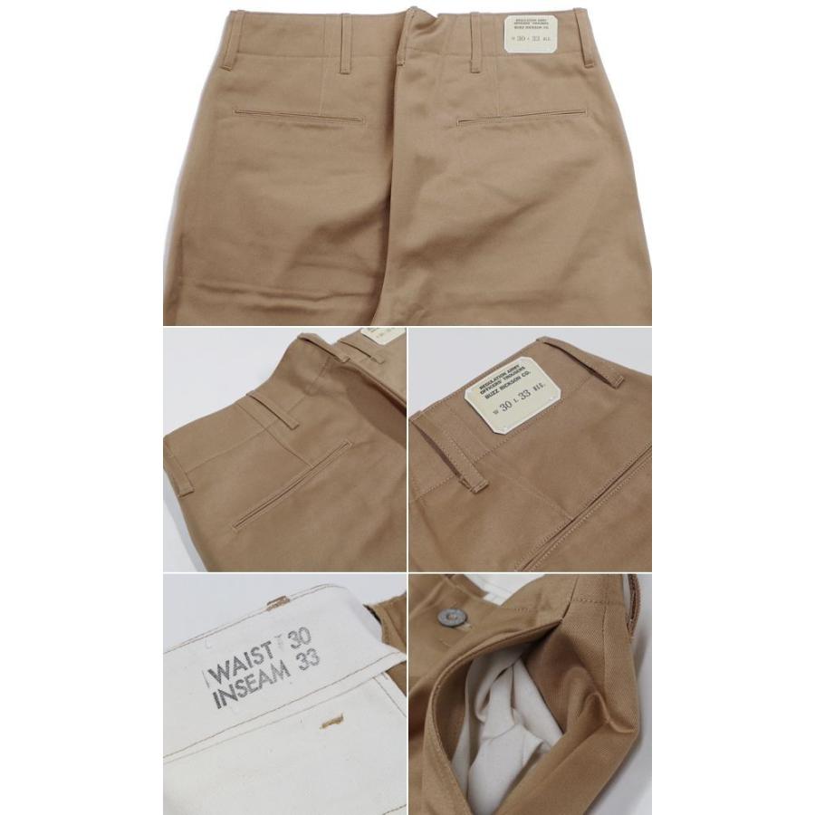 バスリクソンズ チノパン BUZZ RICKSON'S EARLY MILITARY CHINOS 1945MODEL M43035｜organweb｜06