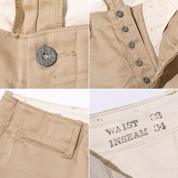 BUZZ RICKSON'S バスリクソンズ チノパン EARLY MILITARY CHINOS