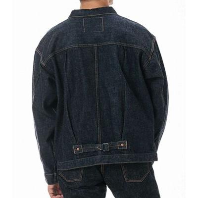 エコムートン×デニムJK MINEDENIM(マインデニム) 22AWダメージ加工 3rdデニムジャケット